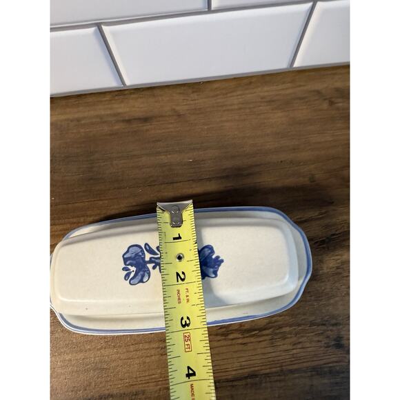 Pfaltzgraff Stoneware Yorktowne Covered Butter Dish USA - Picture 8 of 8